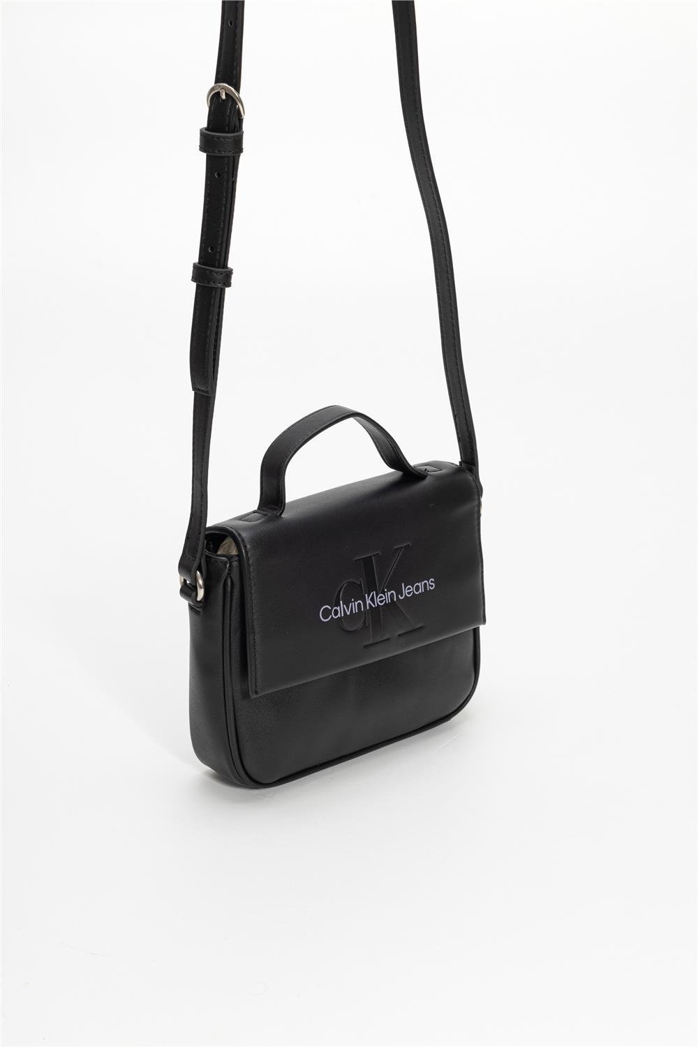 Calvin Klein Sculpted Boxy Flap Cb20 Mono Kadın Mini Omuz Çantası