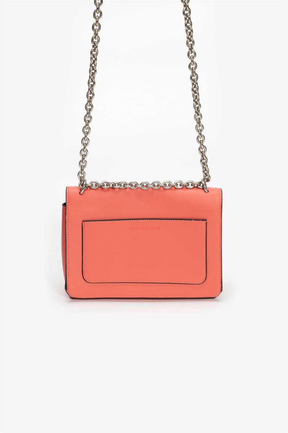 Calvin Klein Sculpted Ew Flap Conv25 Mono Kadın Mini Omuz Çantası