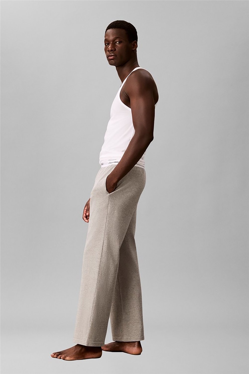 Calvin Klein Sleep Pant Erkek Pijama Altı Gri