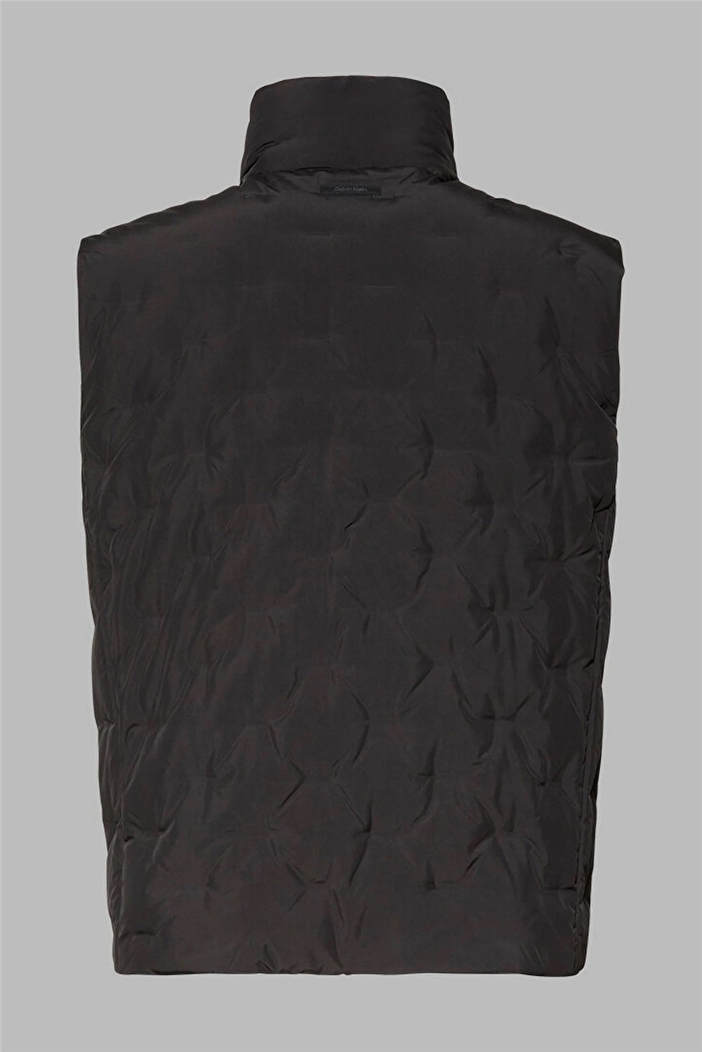 Calvin Klein Slvss Heatseal Quilted Vest Erkek Şişme Yelek Siyah
