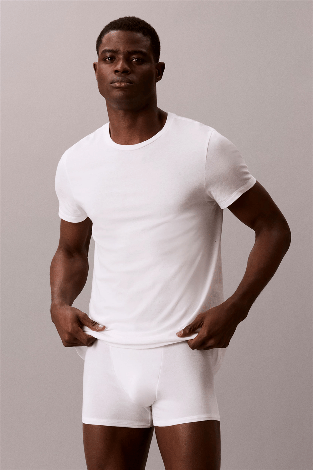 Calvin Klein S/S CreW Neck 3PK Erkek 3lü T-Shirt Çok Renkli