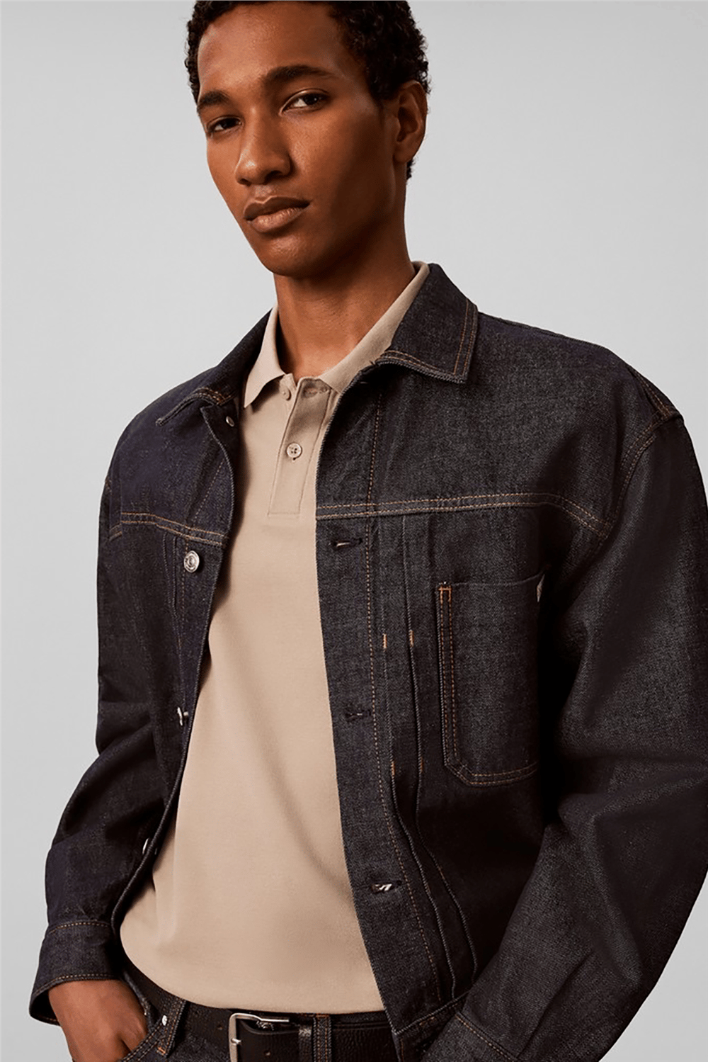Calvin Klein Ss Refined Pique Tipped Classic Erkek Polo Yaka T-Shirt