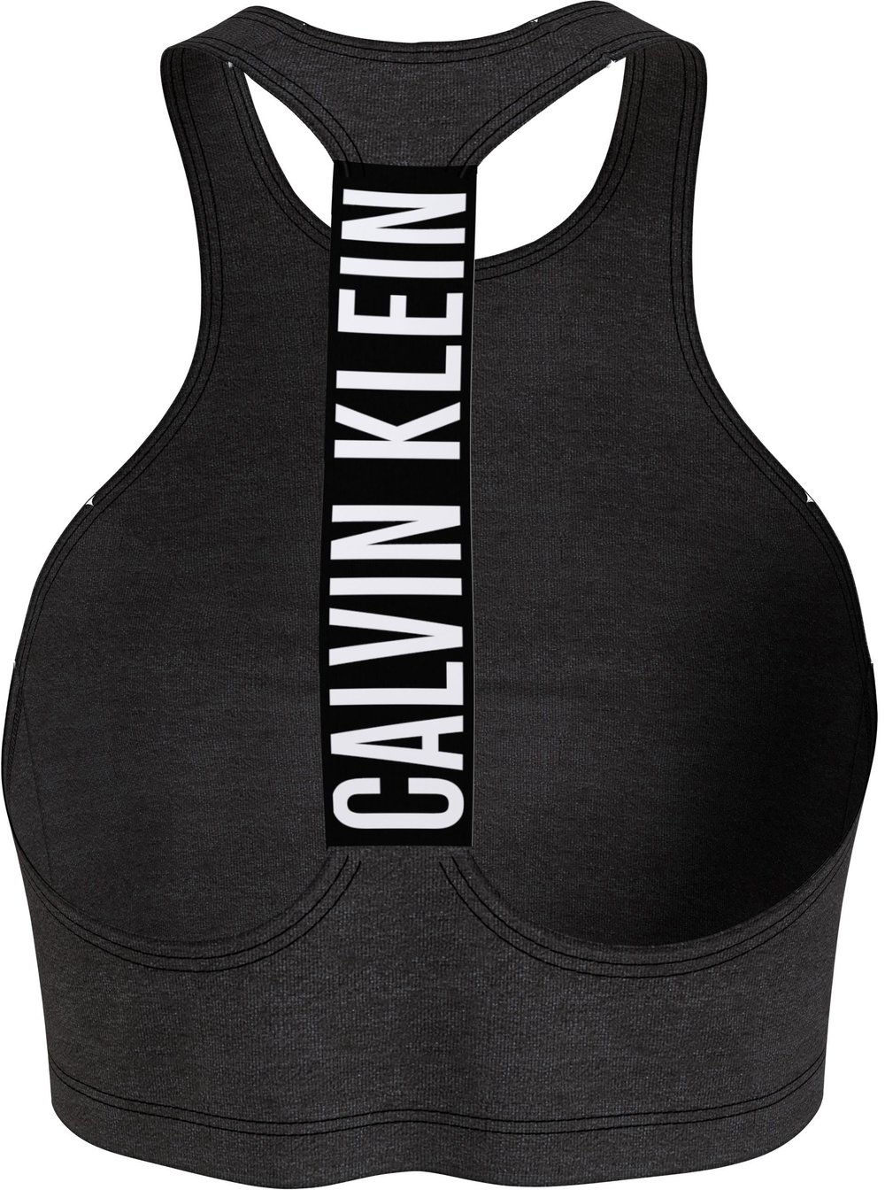 Calvin Klein Tank Top Kadın Bisiklet Yaka T-Shirt Siyah