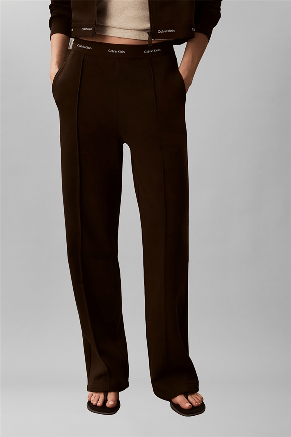 Calvin Klein Terry Logo Waistband Track Pant Kadın Eşofman Altı