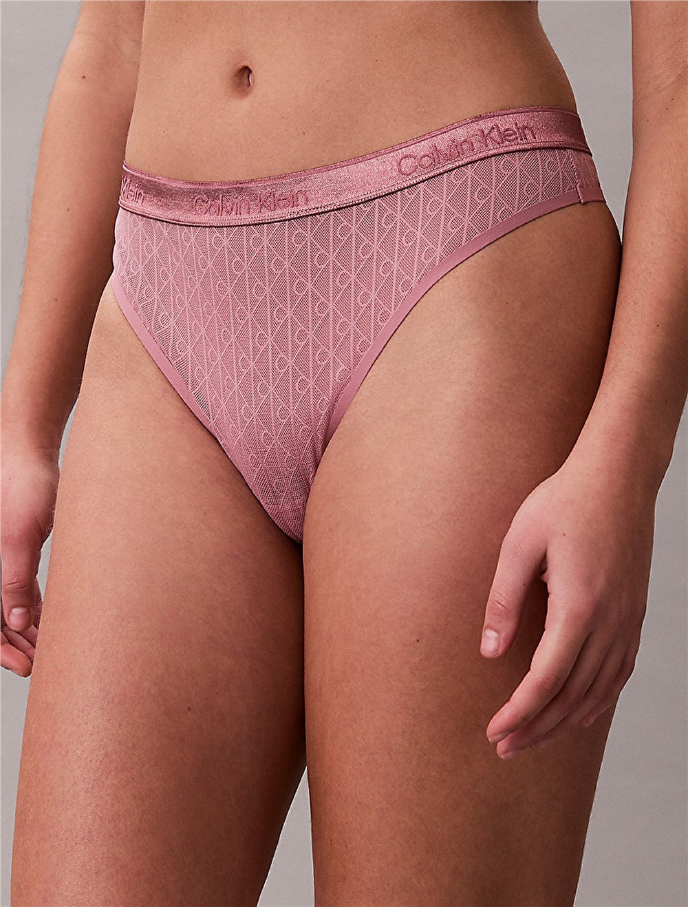 Calvin Klein Thong Kadın Külot Pembe