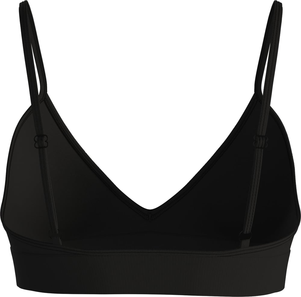 Calvin Klein Triangle Kadın Bikini Üstü Siyah
