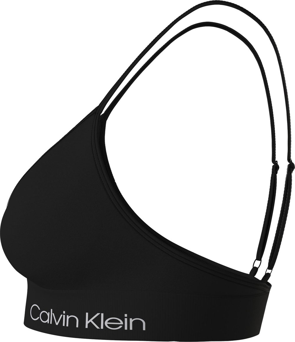 Calvin Klein Triangle Kadın Bikini Üstü Siyah