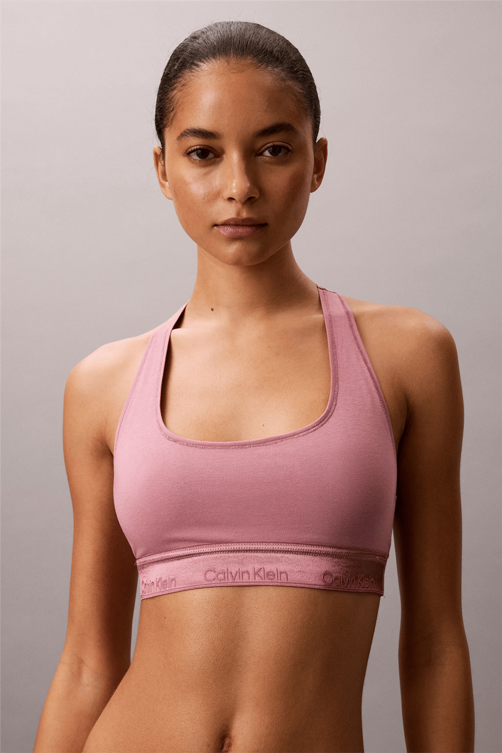 Calvin Klein Unlined Bralette Kadın Sütyen Pembe