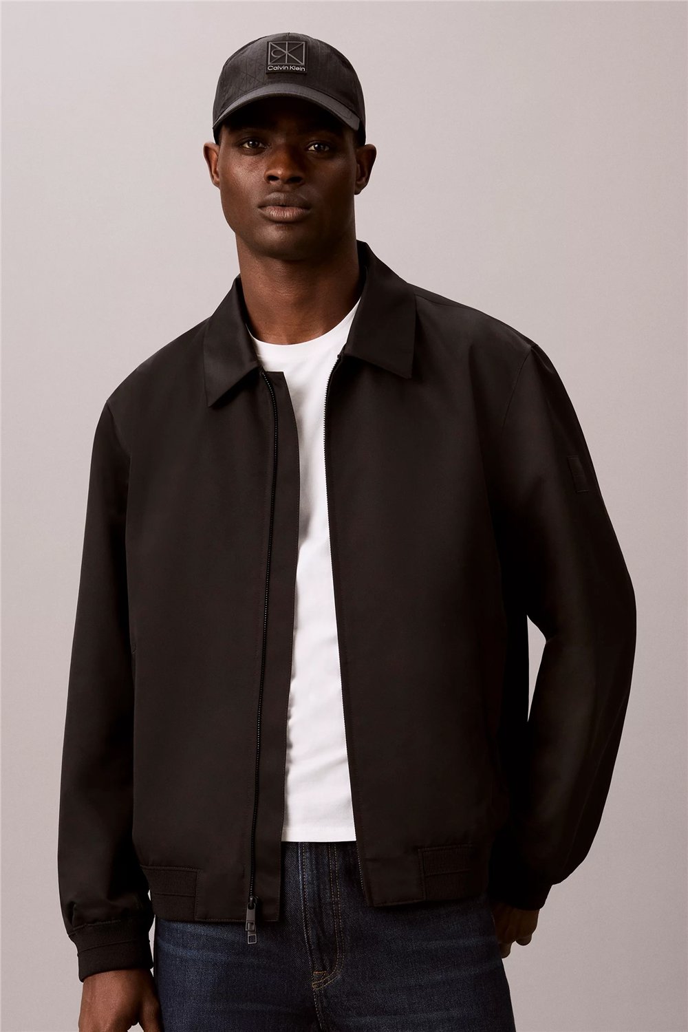 Calvin Klein Utility Tech Nylon C Erkek Baseball Şapka Siyah