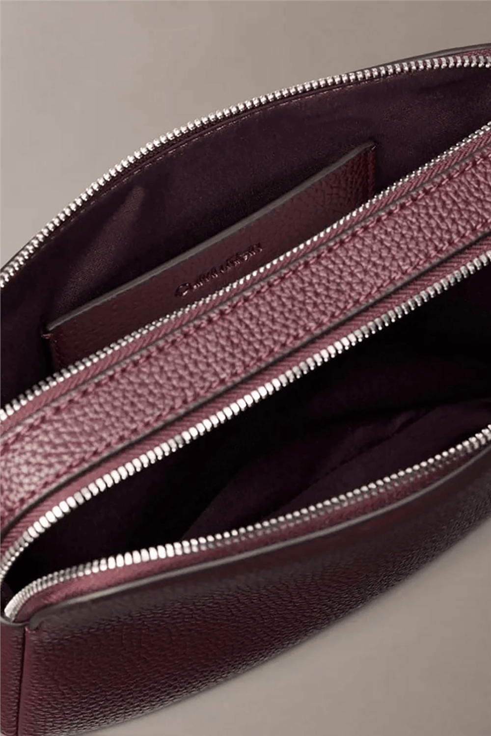 Calvin Klein Webbing 2X Strap Camera Bag Kadın Mini Omuz Çantası Siyah