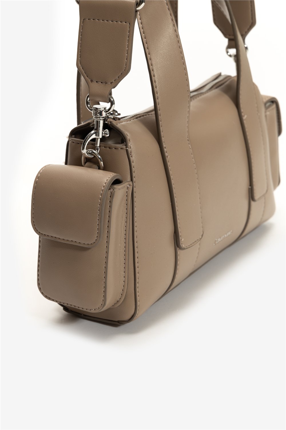 Calvin Klein Webbing Strap Pocket Bag Kadın Mini Omuz Çantası