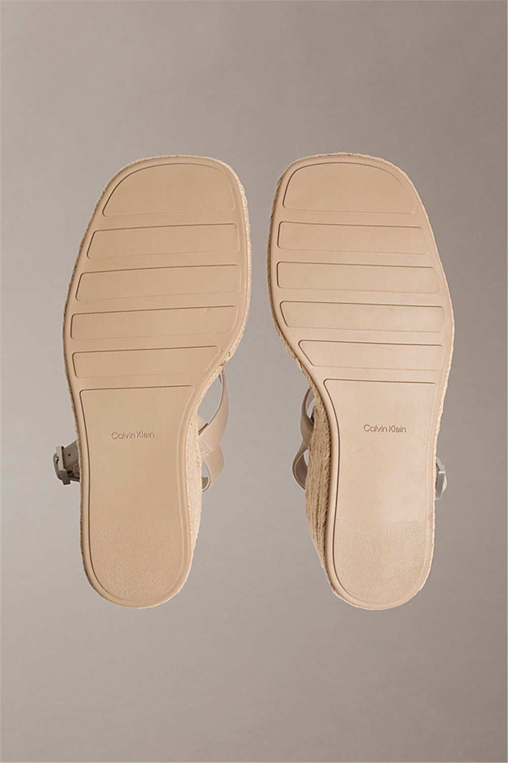 Calvin Klein Wedge Espad 70 Webbi Kadın Espadril Gri
