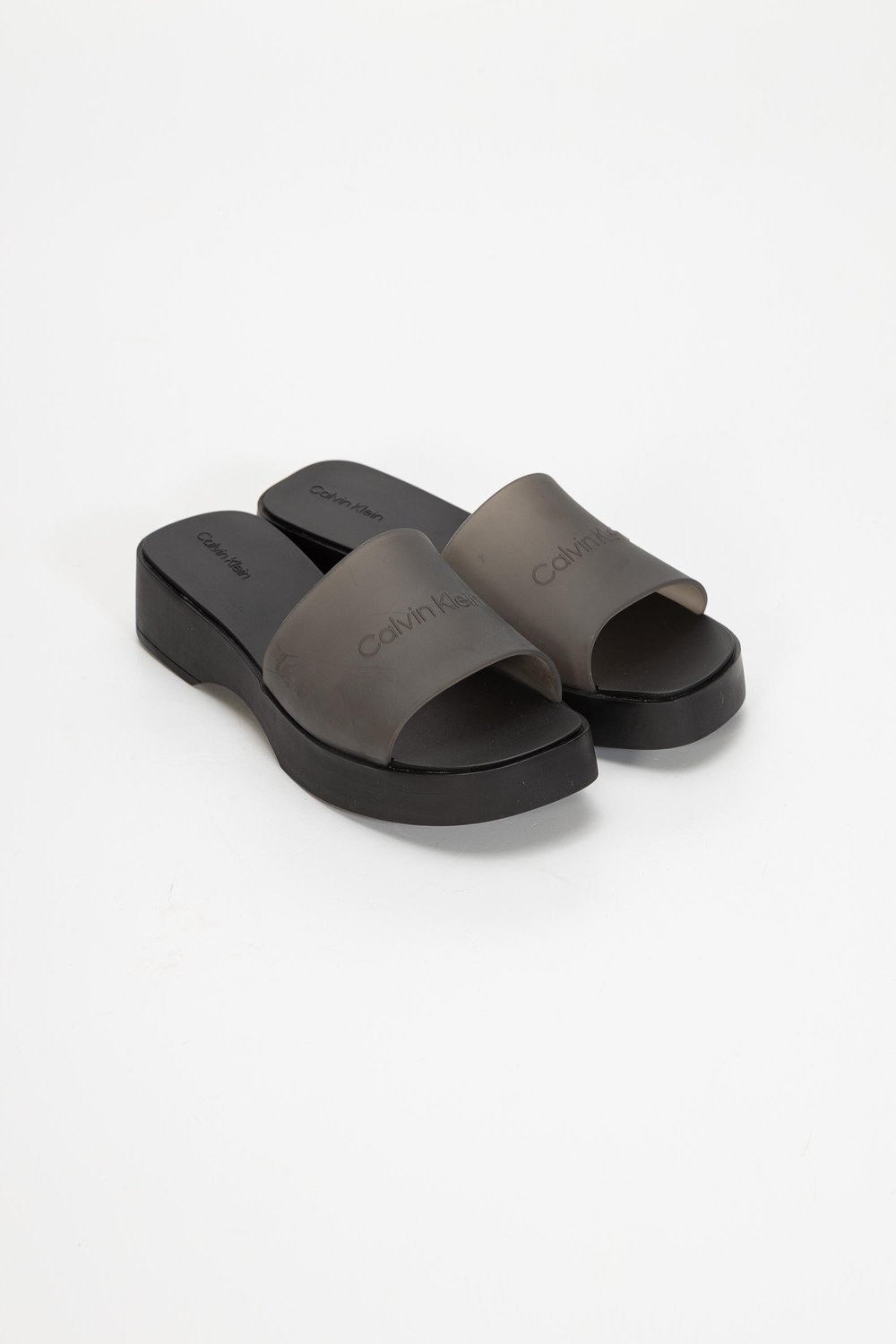 Calvin Klein Wedge Slide Transp Kadın Terlik