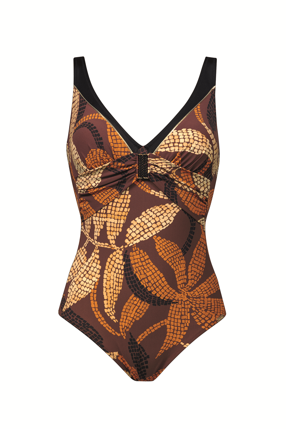 Charmline F-Charmline Golden Dusk Kadın Mayo Çok Renkli