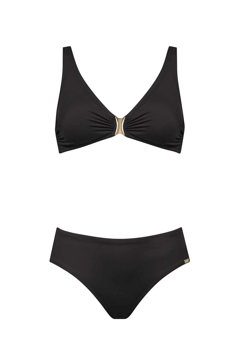 Charmline L-Charmline Nos Essential Classics Kadın Bikini Takımı Siyah