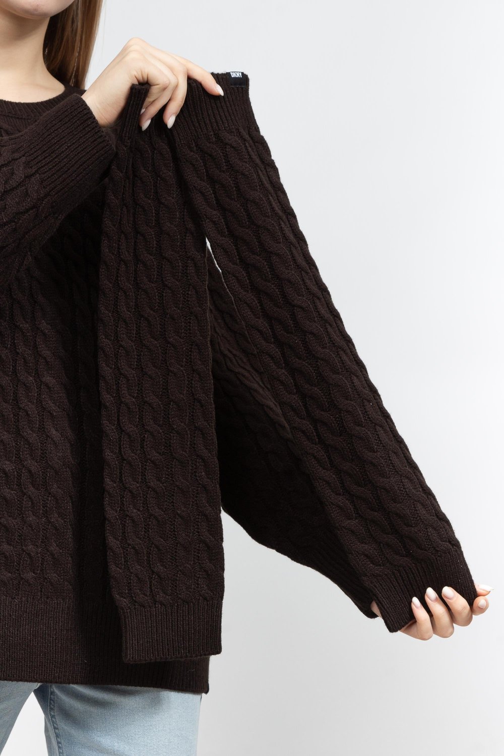 DKNY Cozy Cable Kadın Triko