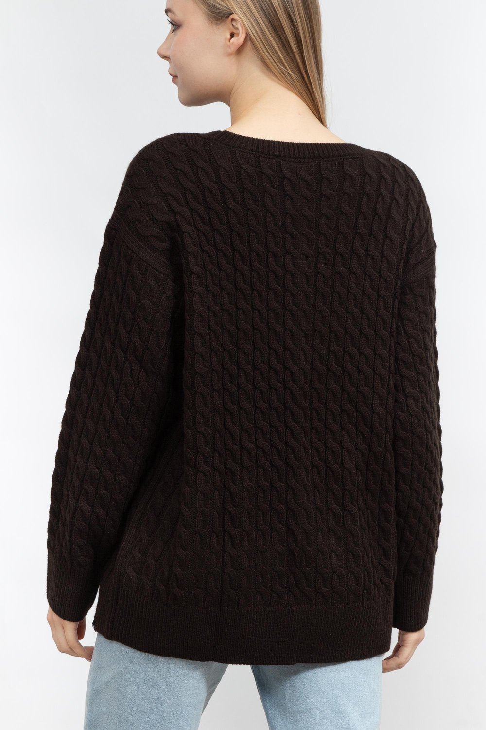 DKNY Cozy Cable Kadın Triko
