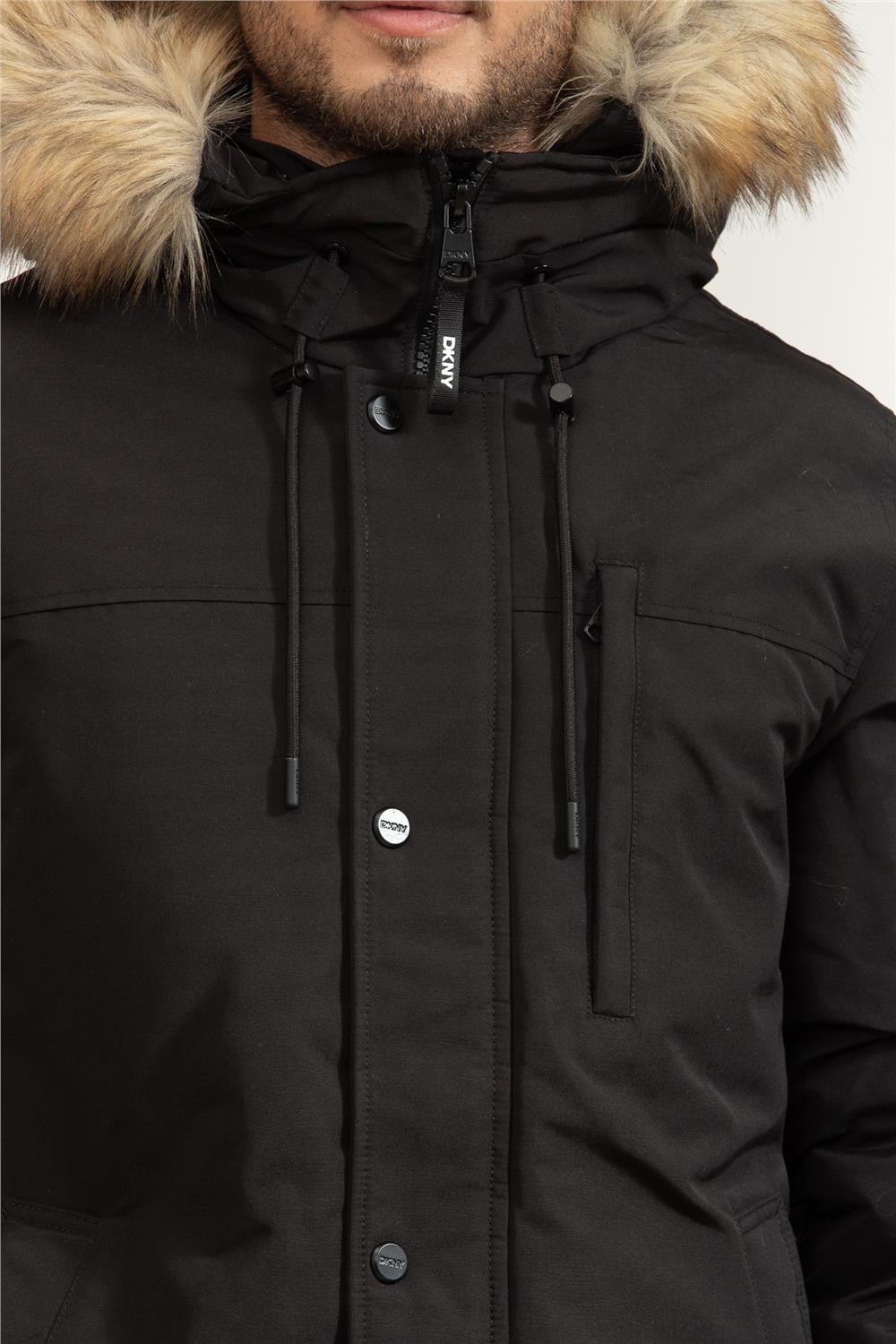 DKNY Erkek Mont Siyah