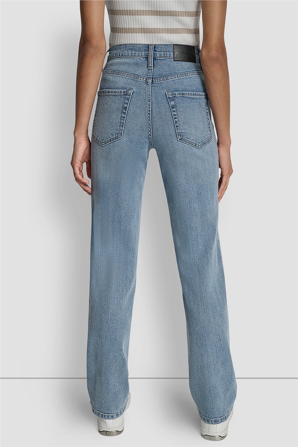 DKNY Kadın High Rise Classic St Jean Pantolon Çok Renkli