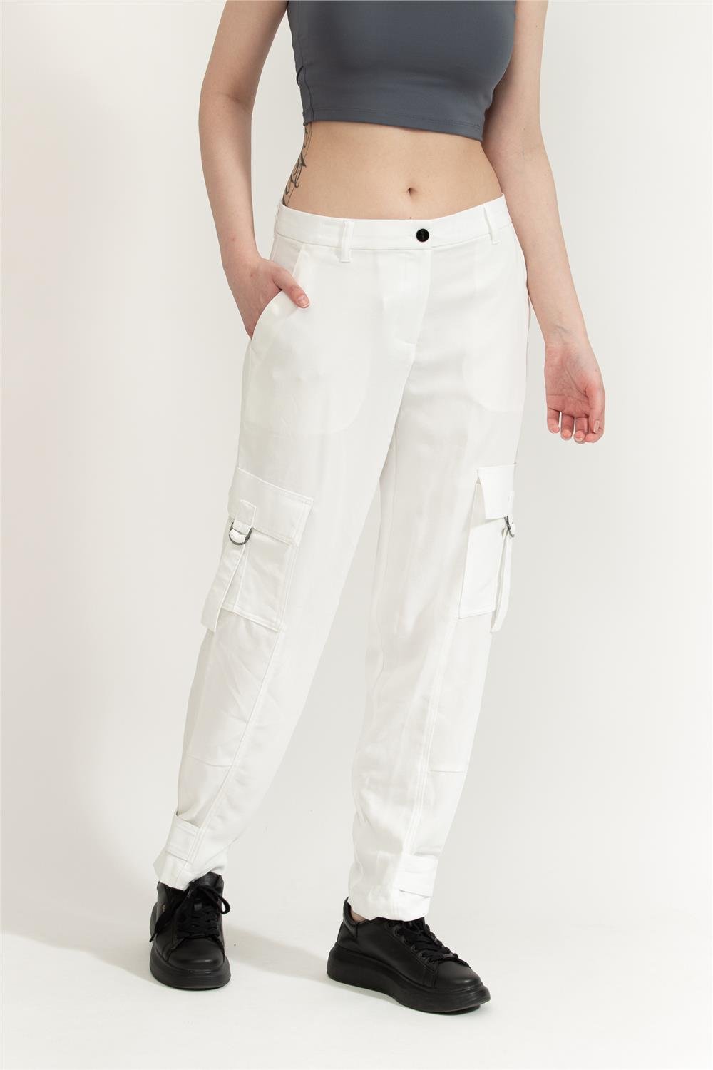 DKNY Kadın Kargo Pantolon