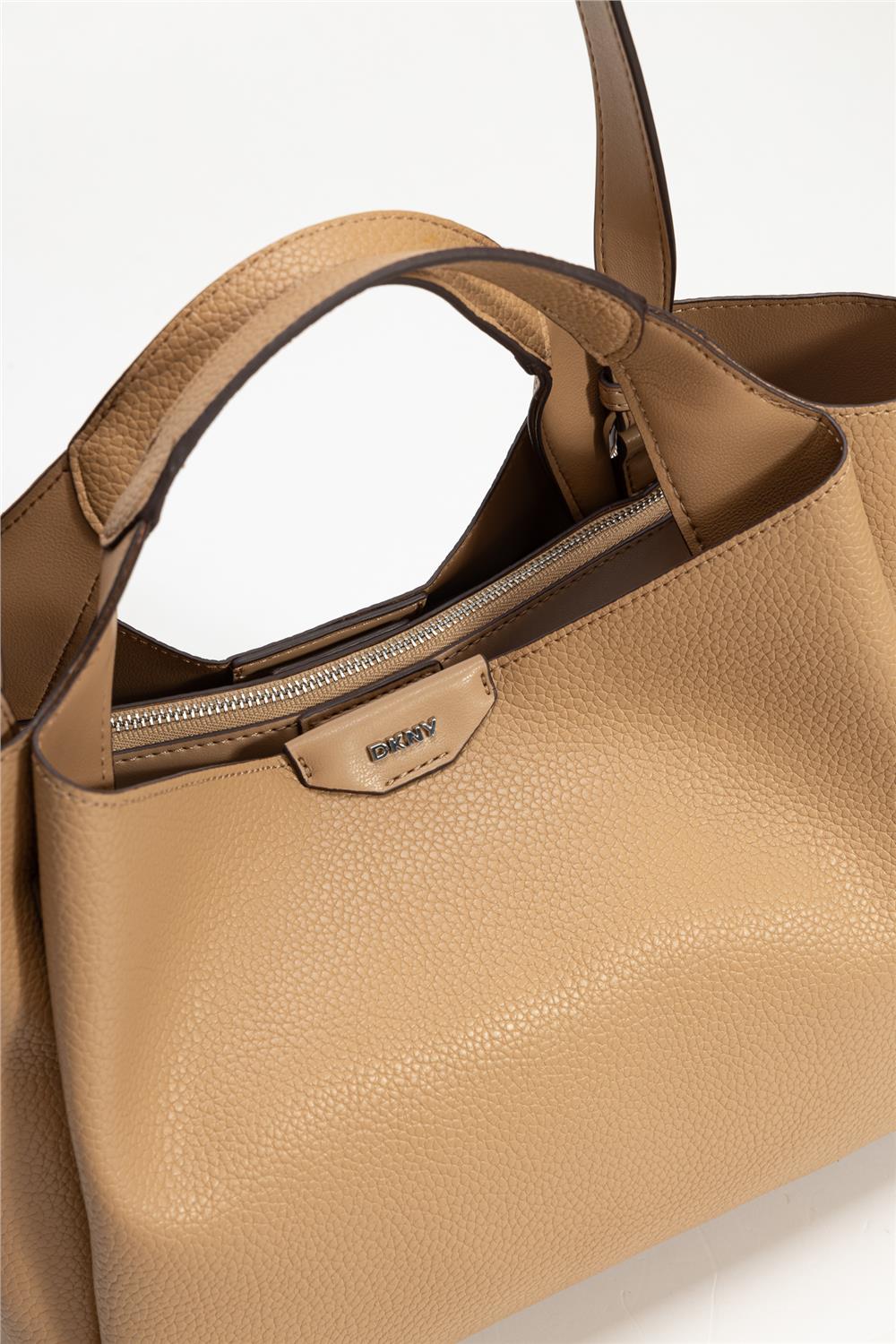 DKNY Kadın Mini Omuz Çantası Cappuccino