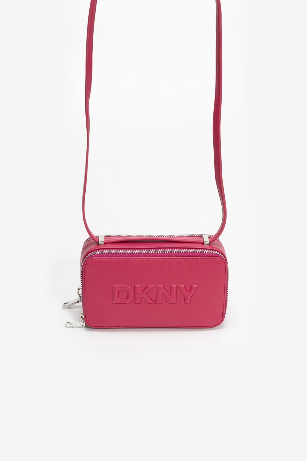 DKNY Kadın Mini Omuz Çantası Vişne