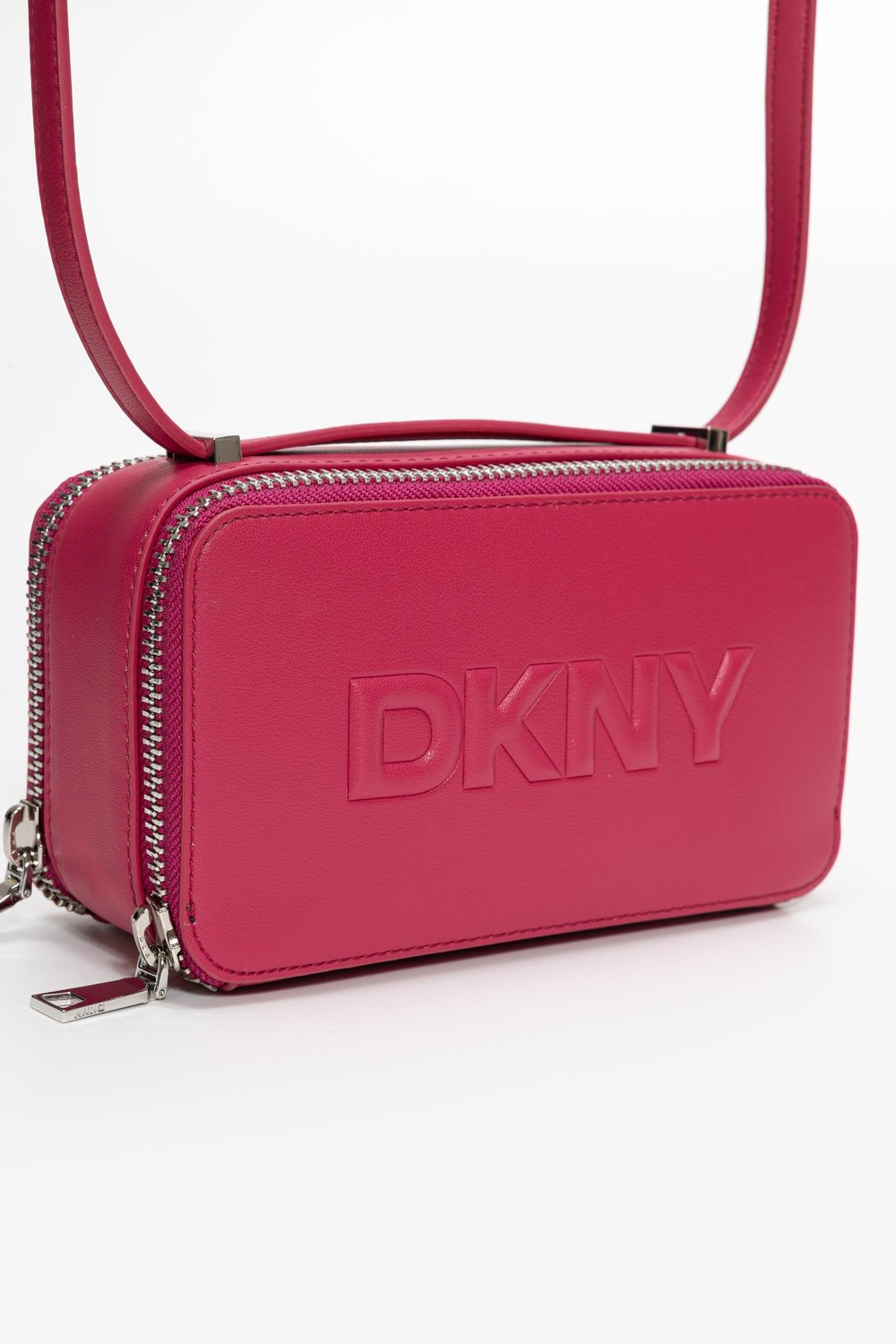 DKNY Kadın Mini Omuz Çantası Vişne