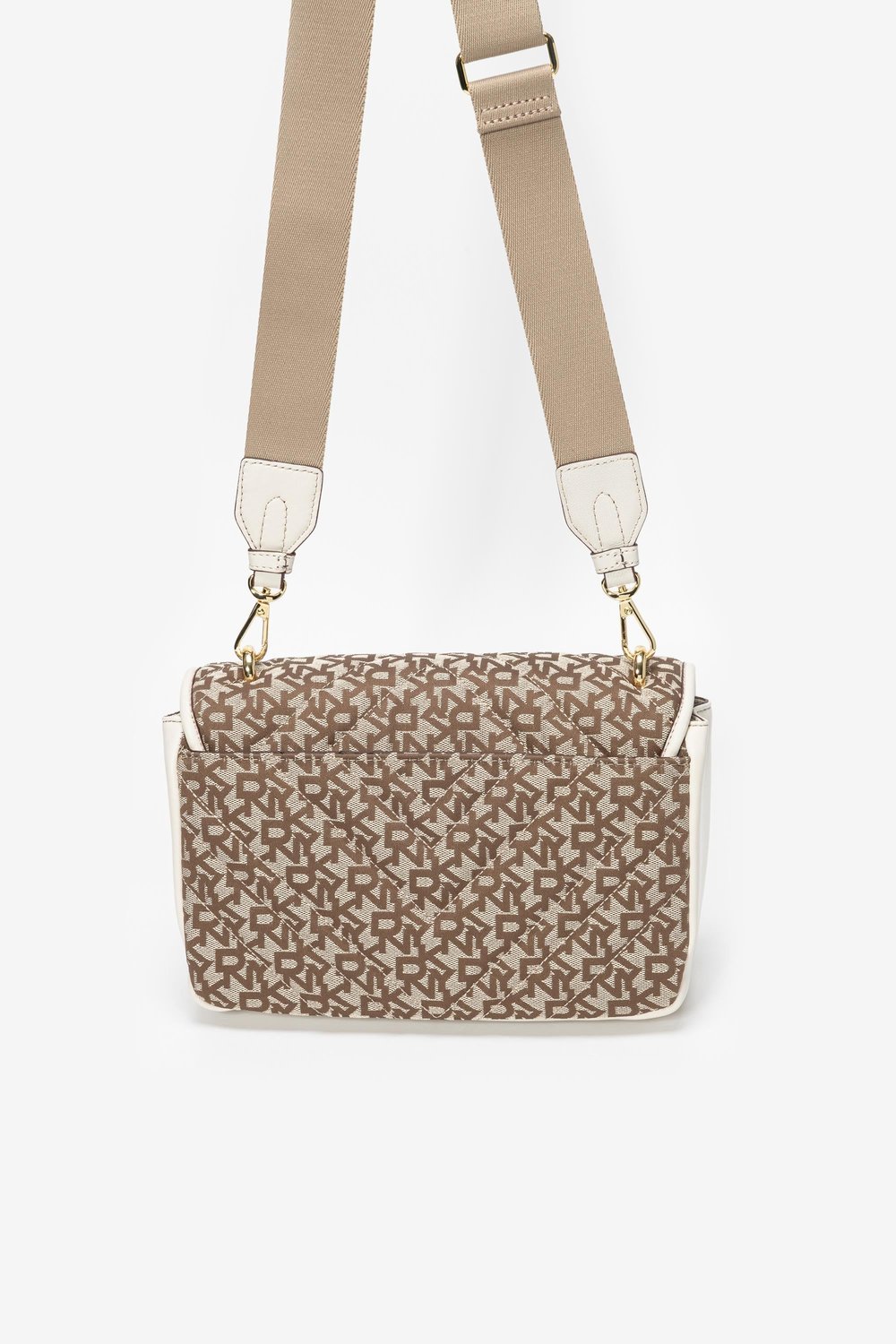 DKNY Kadın Mini Omuz Çantası Krem