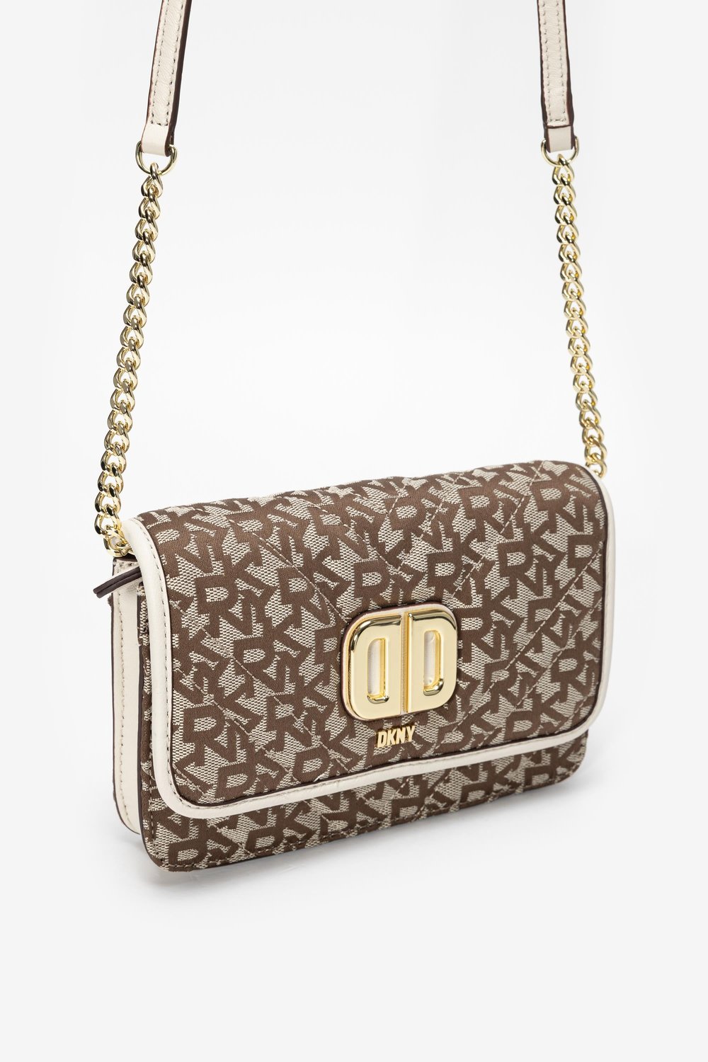DKNY Kadın Mini Omuz Çantası Krem