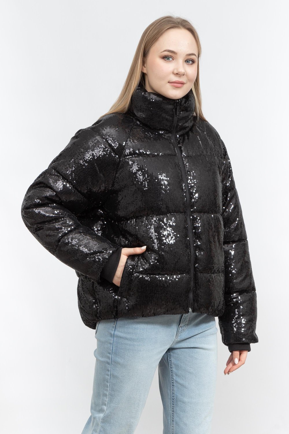 DKNY Kadın Mont Siyah