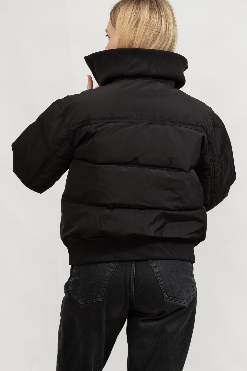 DKNY Kadın Mont Siyah