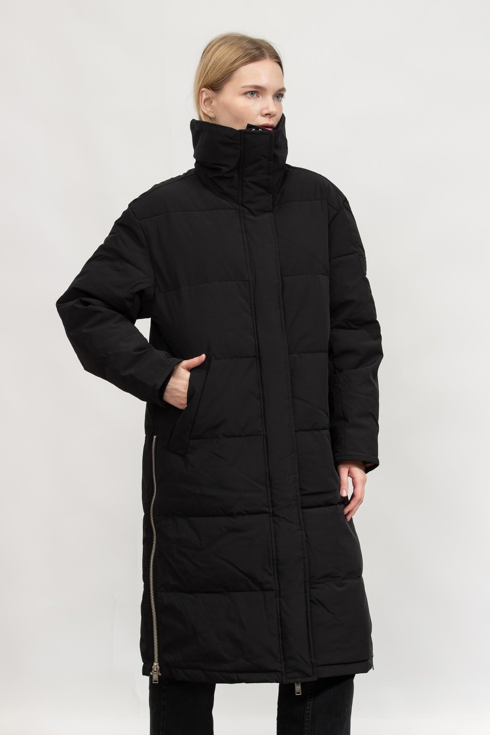 DKNY Kadın Mont Siyah