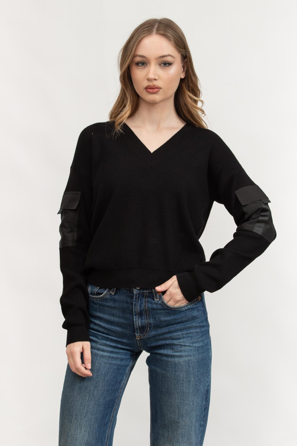 DKNY Kadın Triko Siyah