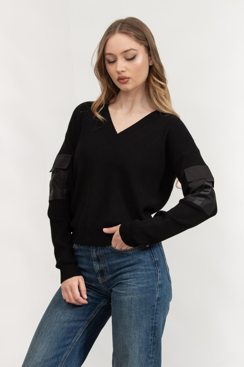 DKNY Kadın Triko Siyah
