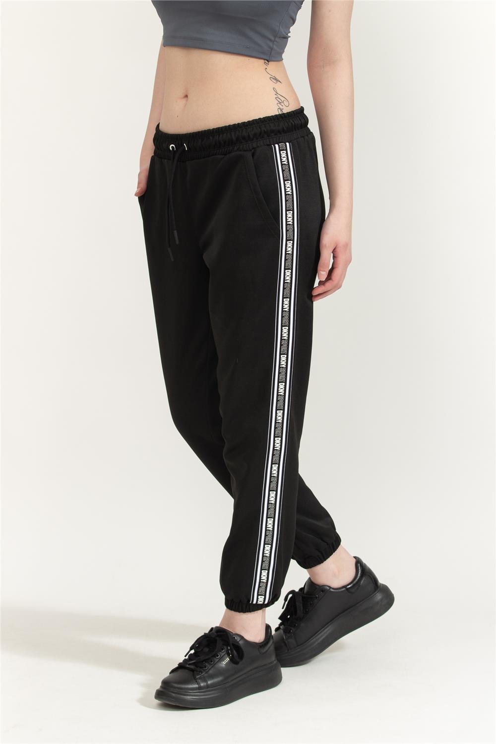 DKNY Logo Kadın Jogger Pantolon