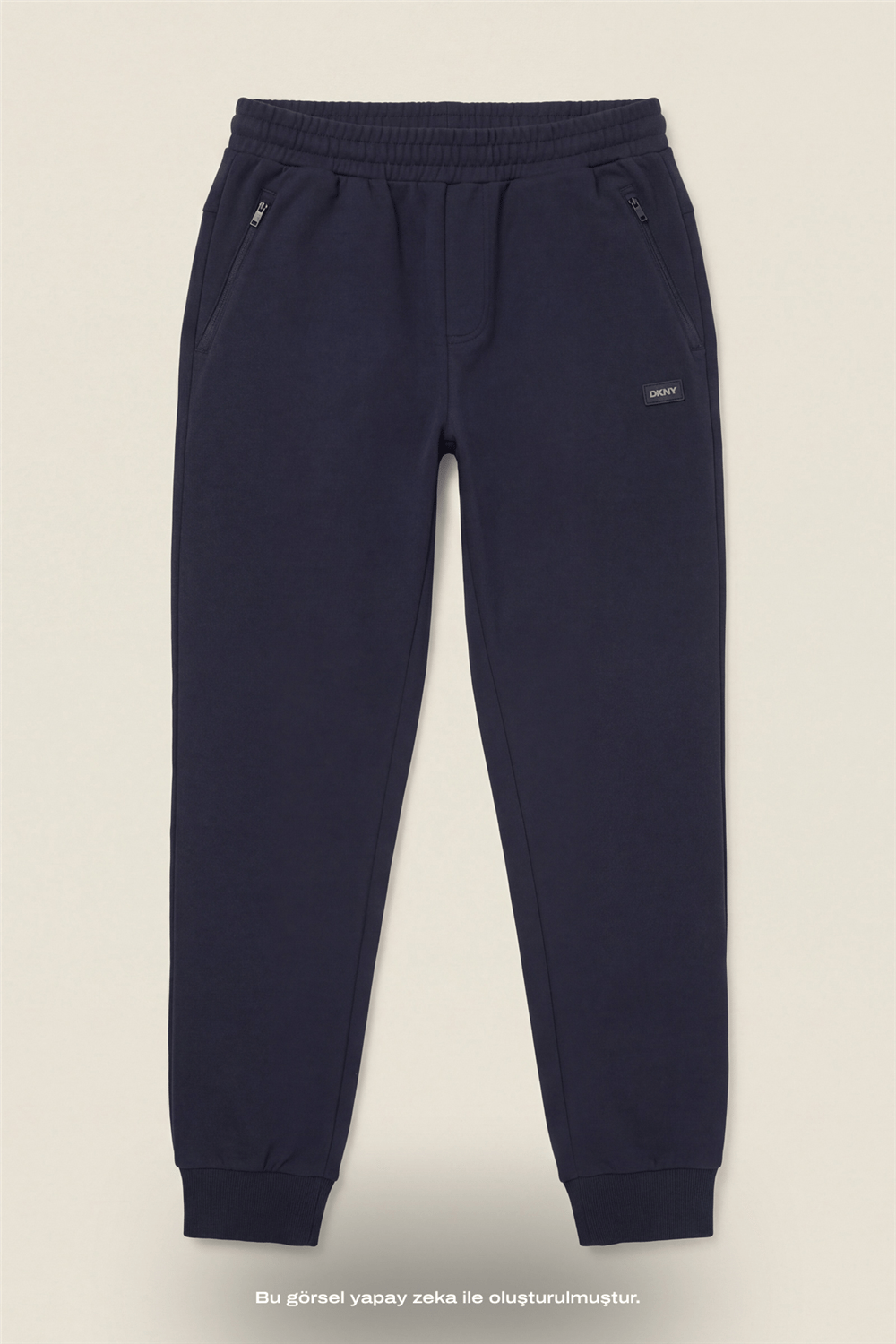 DKNY Logo Patch Sweatpant Erkek Eşofman Altı Lacivert