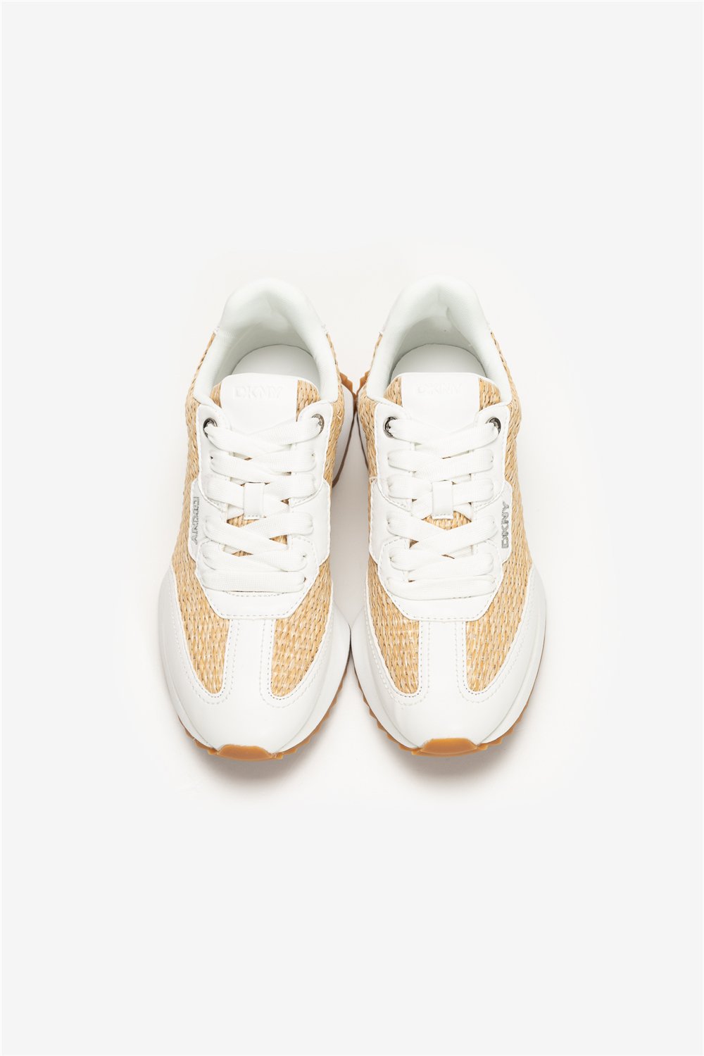 DKNY Naples Lace Up Kadın Sneaker Beyaz