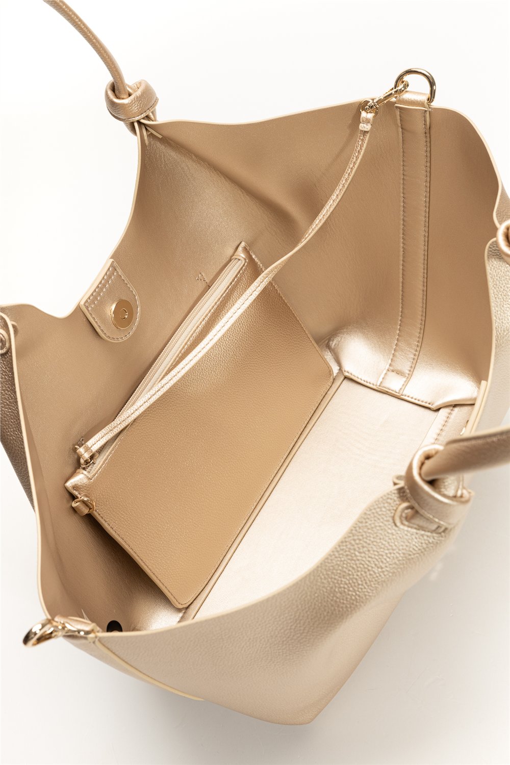DKNY Paula MD Tote Kadın Omuz Çantası Altın