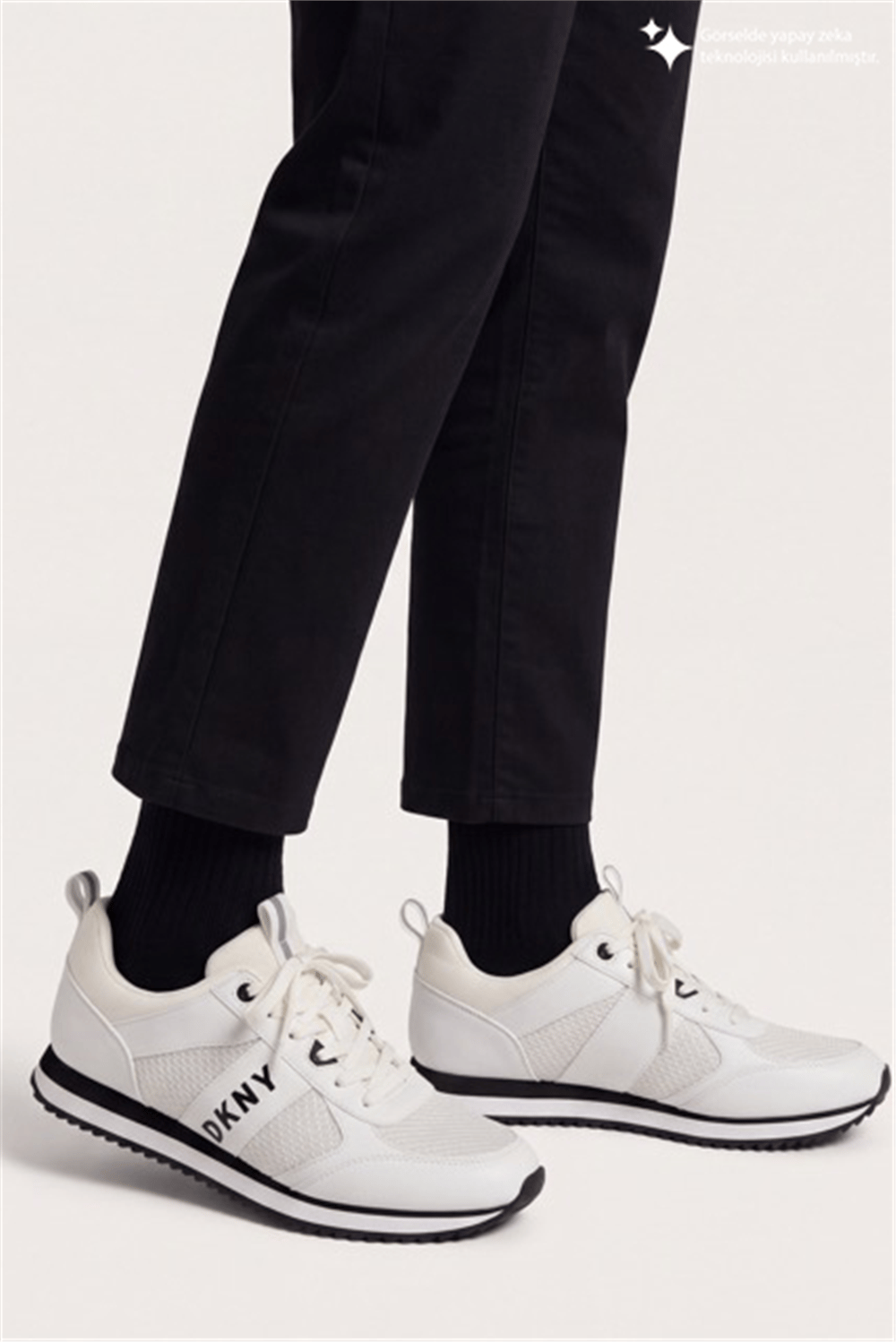 DKNY Retroline Erkek Sneaker Beyaz