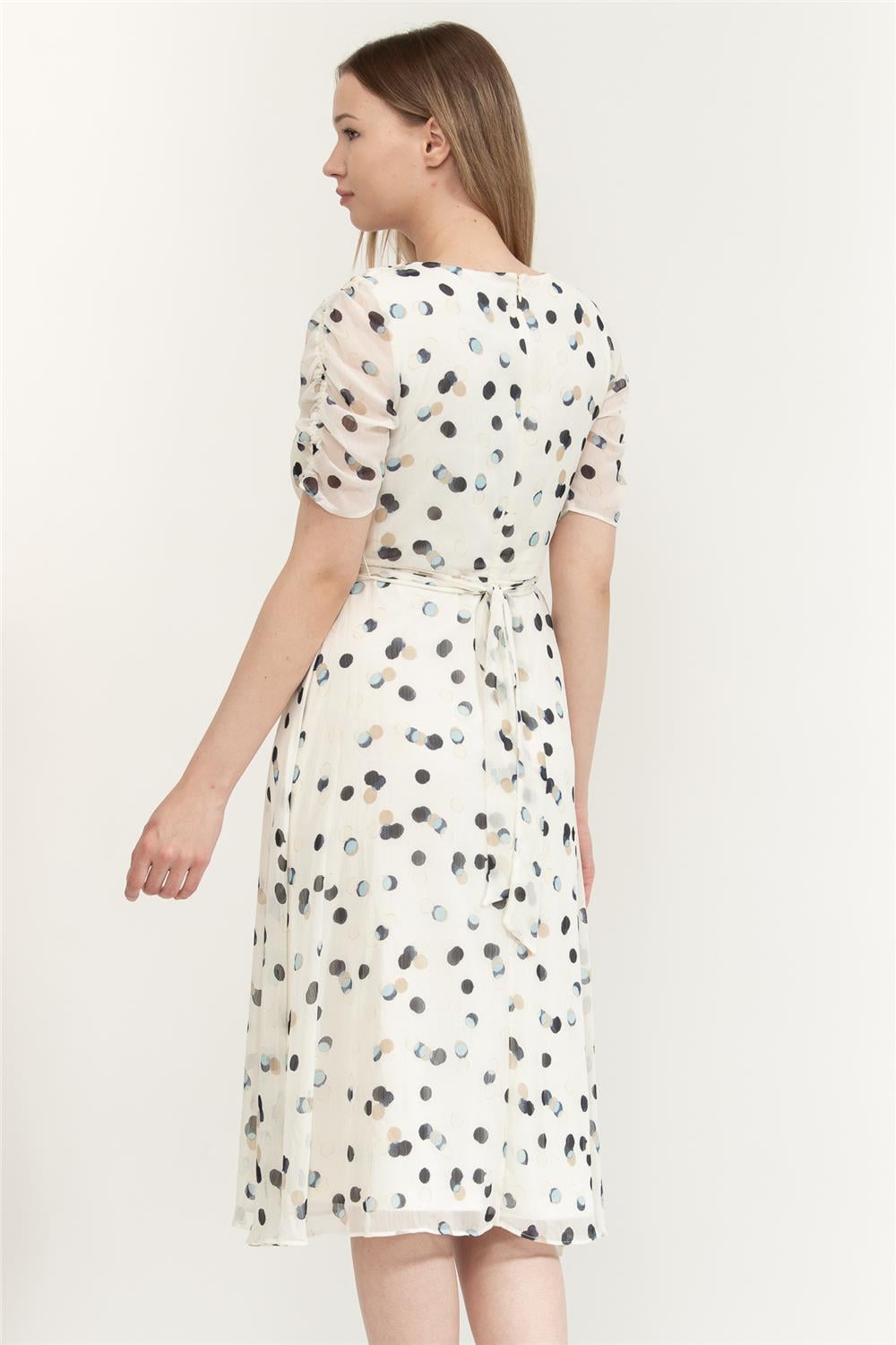 DKNY Ruched Kadın Elbise