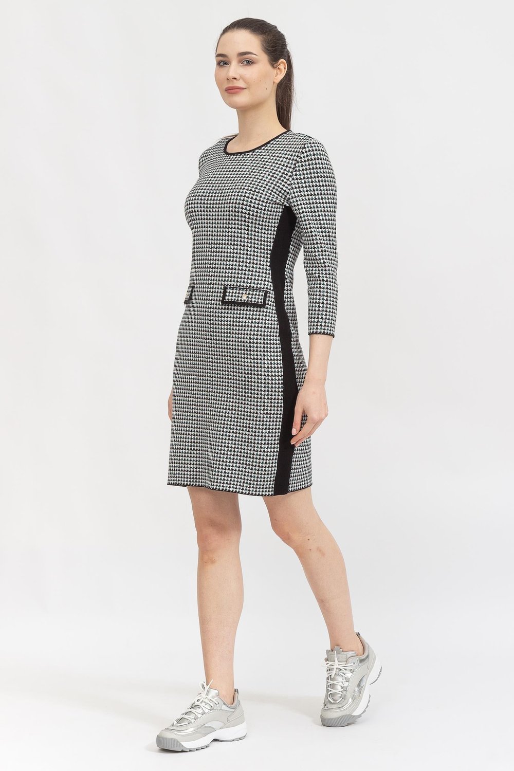 DKNY Sheath With Butt Kadın Elbise Siyah