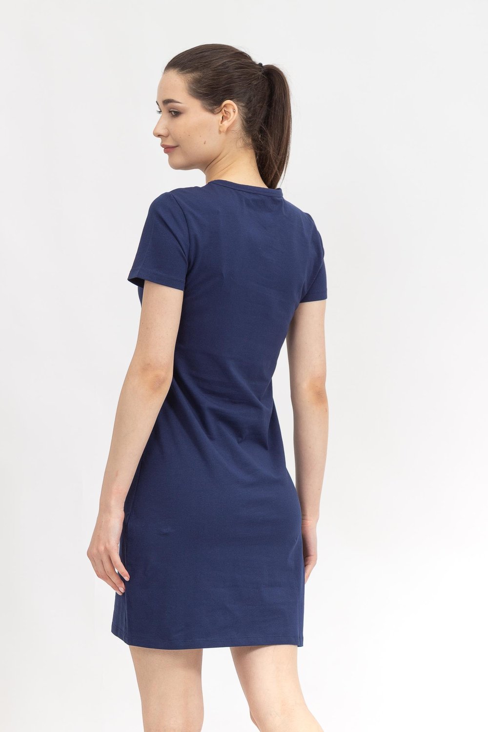 DKNY Two Tone Logo Kadın Elbise Çok Renkli