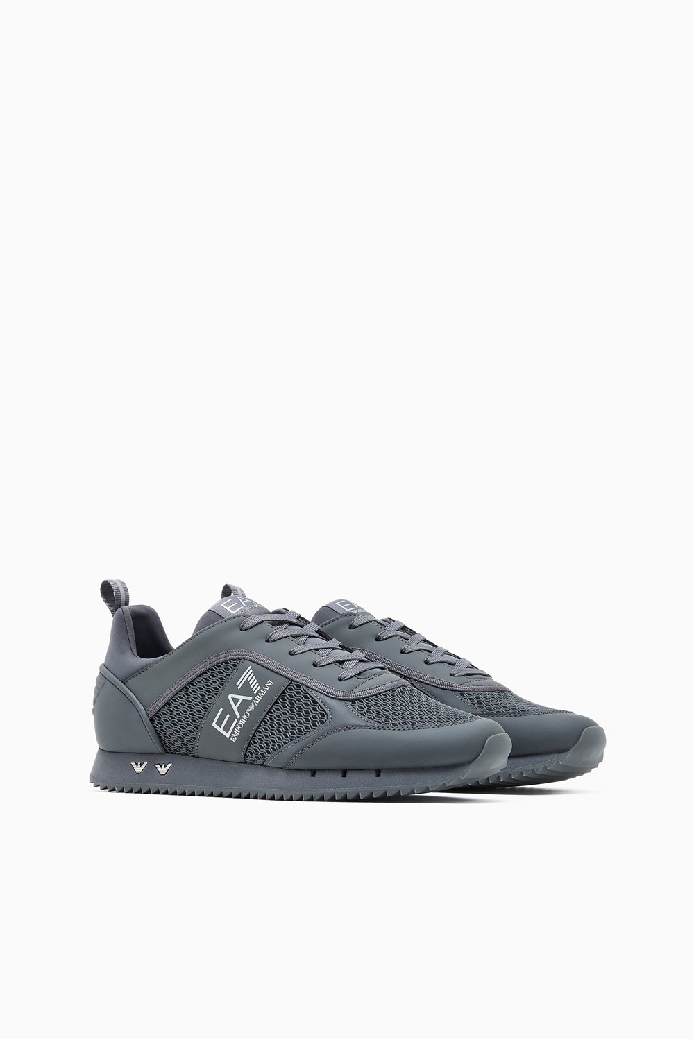 EA7 Black And White 10Th Anniversary Sneakers