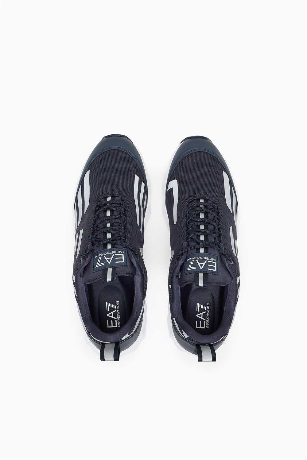 EA7 Black And White 10Th Anniversary Sneakers