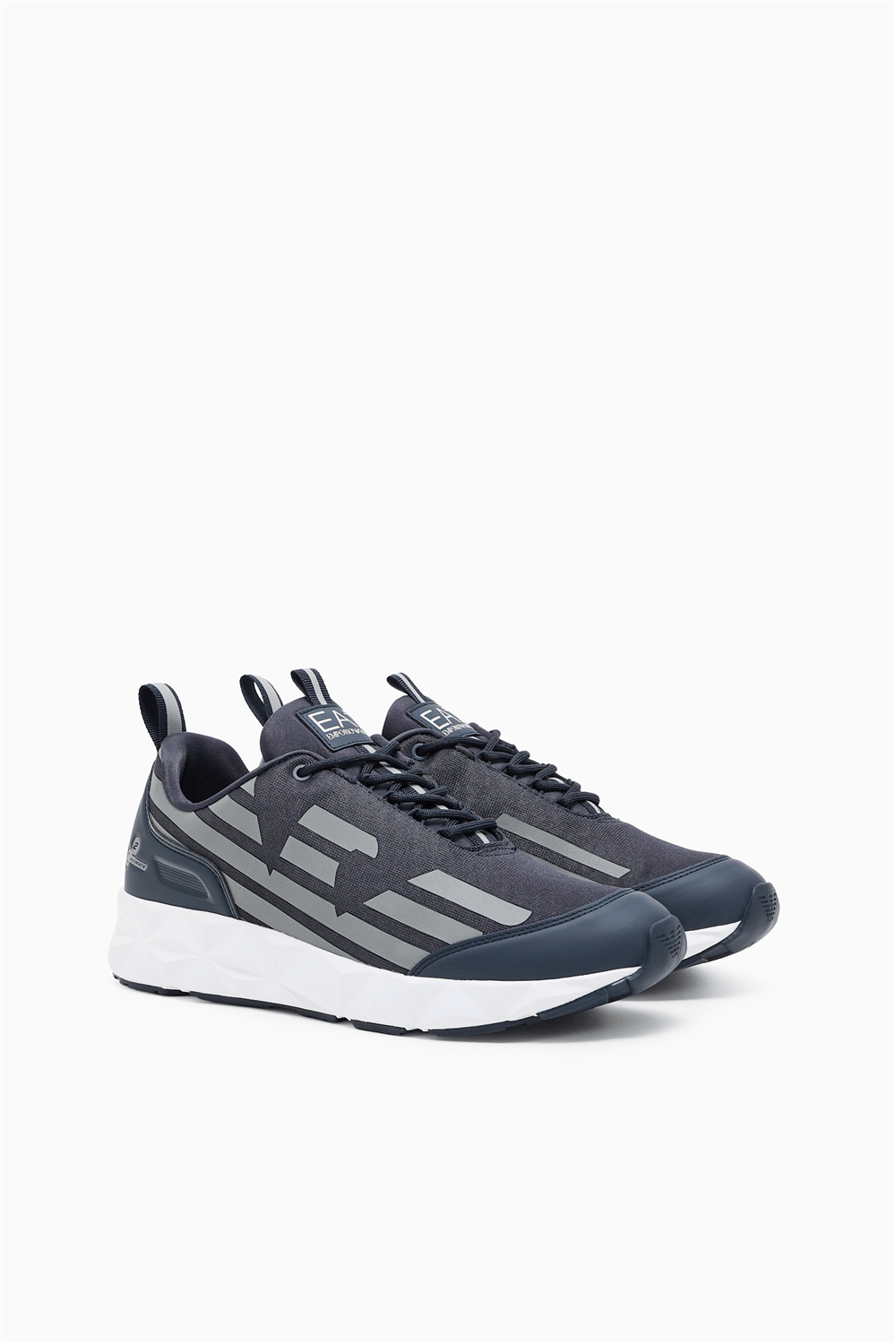 EA7 Black And White 10Th Anniversary Sneakers Çok Renkli
