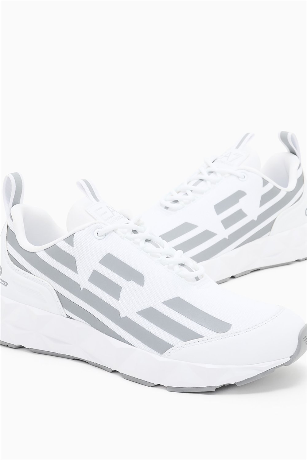 EA7 Black And White 10Th Anniversary Sneakers