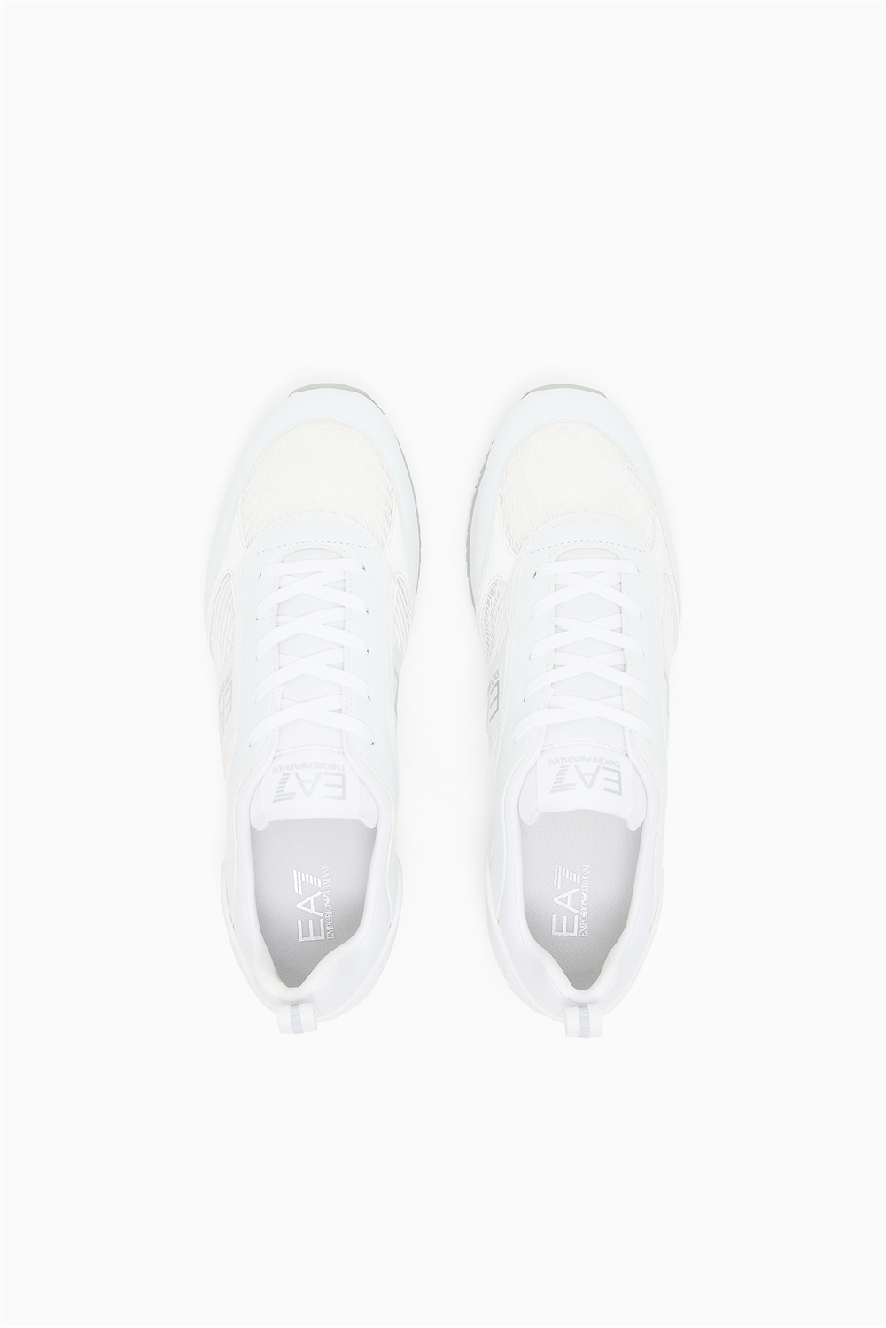 EA7 Black And White 10Th Anniversary Sneakers