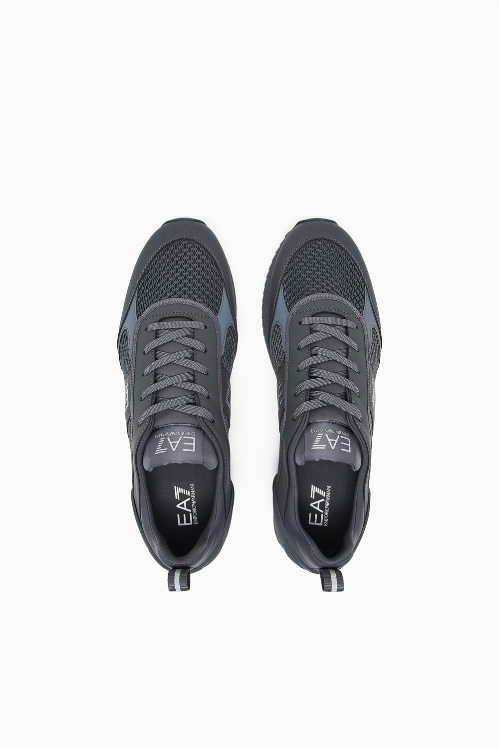 EA7 Black And White 10Th Anniversary Sneakers