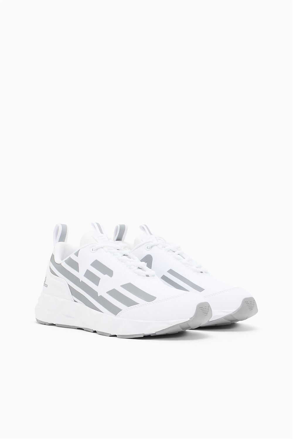 EA7 Black And White 10Th Anniversary Sneakers