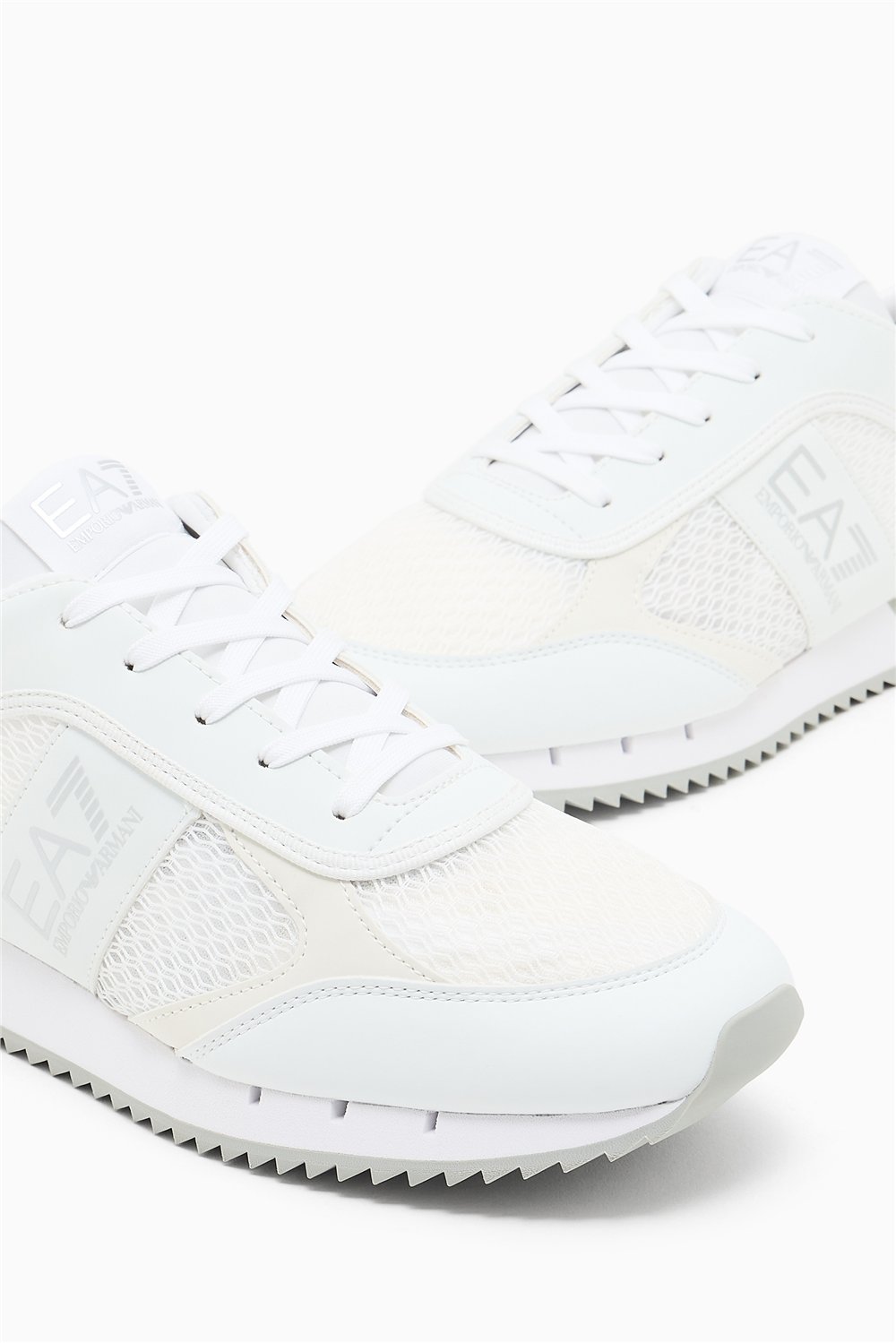 EA7 Black And White 10Th Anniversary Sneakers